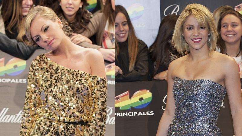FOTO! Alexandra Stan si Shakira au facut senzatie in Madrid! Vezi ce SEXY s-a imbracat romanca!