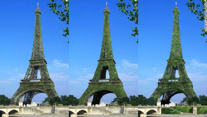 Turnul Eiffel ar putea deveni cel mai mare copac din lume