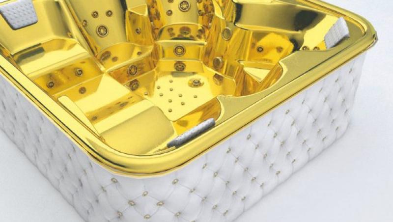 FOTO! Vezi cada din aur de 100.000 de dolari!