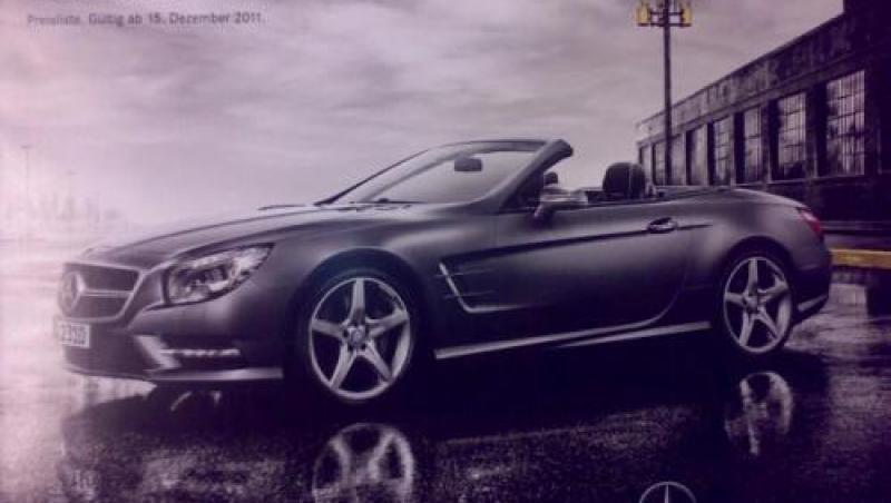 Mercedes-Benz SL-Class 2013, apare intr-o brosura facuta publica pe net