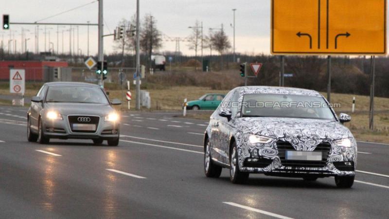 FOTO-Spion: Noul Audi A3, declinat pana la... SEDAN