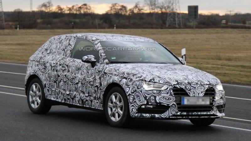 FOTO-Spion: Noul Audi A3, declinat pana la... SEDAN