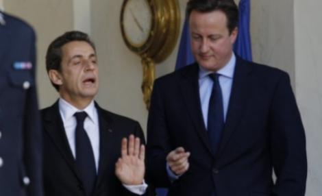 Presa britanica speculeaza tensiuni intre Londra si Paris. Sarkozy il numeste "copil incapatanat" pe Cameron