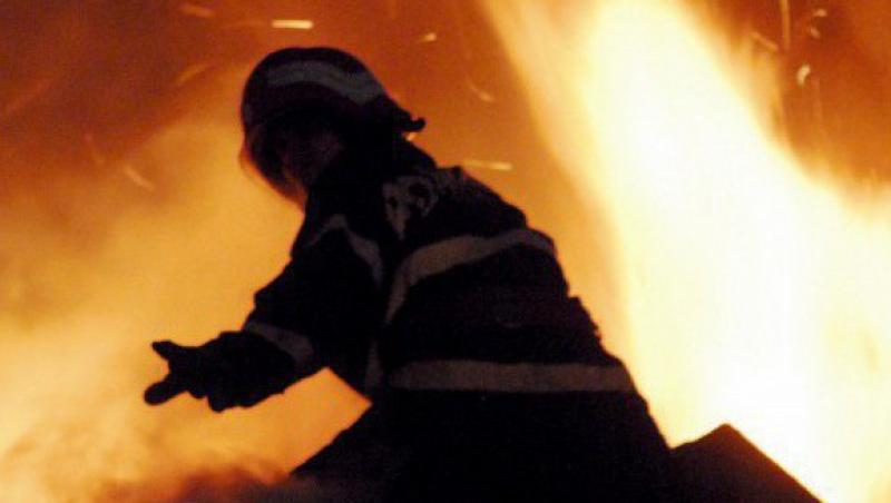 Un incendiu a izbucnit in Piata Veteranilor din Bucuresti