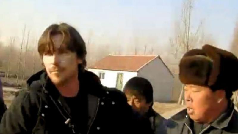 VIDEO! Christian Bale, agresat in China pentru ca a vrut sa viziteze un activist