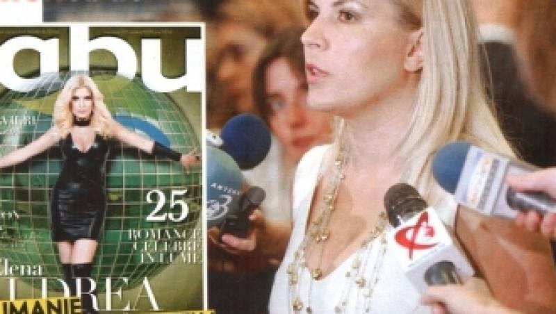 Pictorialul Elenei Udrea in latex a ajuns si intr-o celebra revista franceza