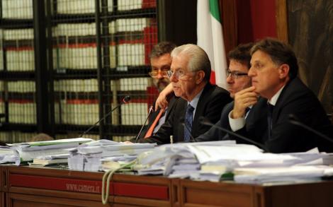 UPDATE! Premierul Monti a obtinut votul de incredere al deputatilor pentru planul sau anticriza