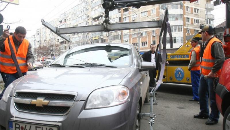 De sarbatori nu se mai ridica masinile parcate ilegal in Sectorul 4