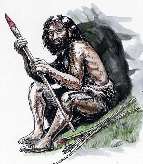 Oamenii din Neanderthal isi construiau case din oase de mamuti