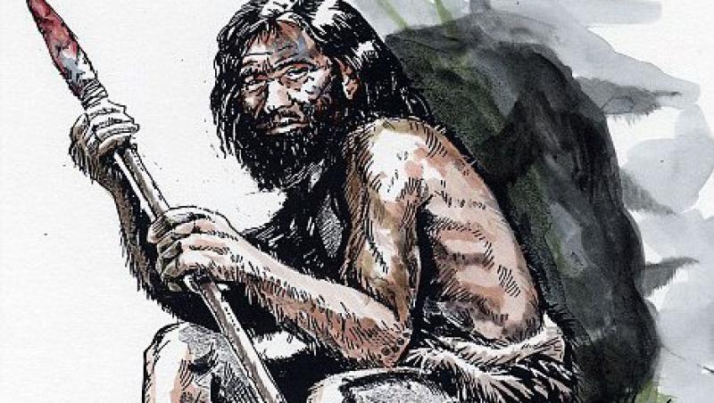 Oamenii din Neanderthal isi construiau case din oase de mamuti