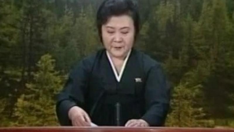 VIDEO! Moartea lui Kim Jong-Il anuntata in lacrimi de prezentatoarea televiziunii de stat