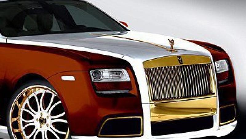 FOTO! Rolls-Royce - model din aur de 1,3 milioane de dolari