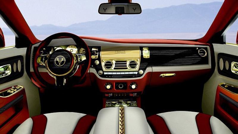 FOTO! Rolls-Royce - model din aur de 1,3 milioane de dolari