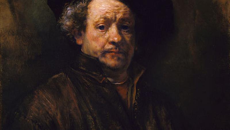 Un autoportret pierdut al lui Rembrandt, descoperit sub o alta pictura