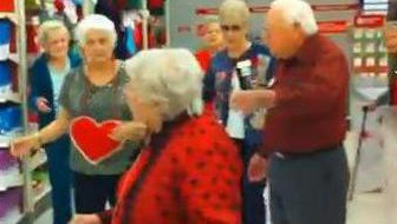 VIDEO! Flash Mob senzational cu pensionari