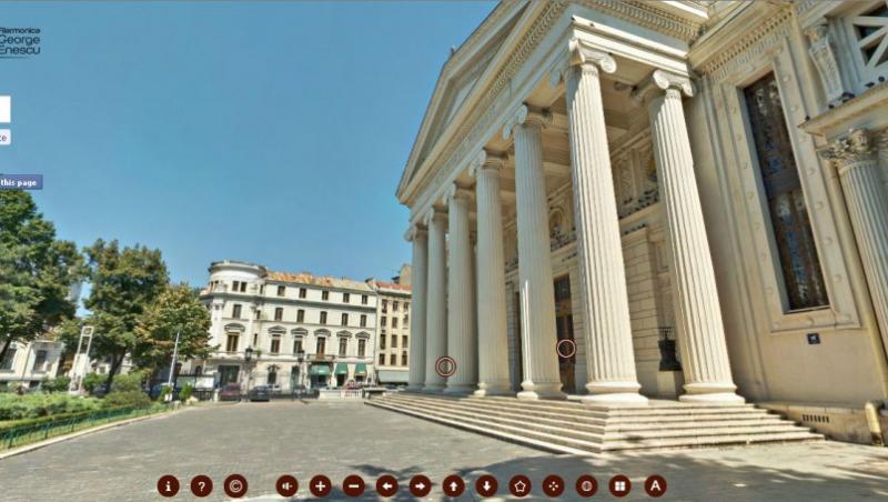 VIDEO! Vezi turul virtual al Ateneului Roman!