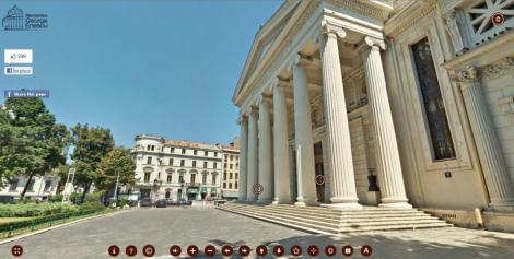 VIDEO! Vezi turul virtual al Ateneului Roman!