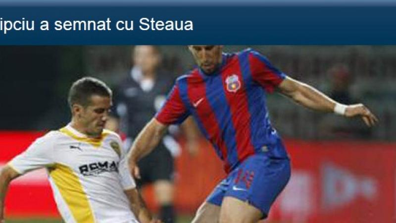Oficial: Alexandru Chipciu a semnat pe cinci ani cu Steaua