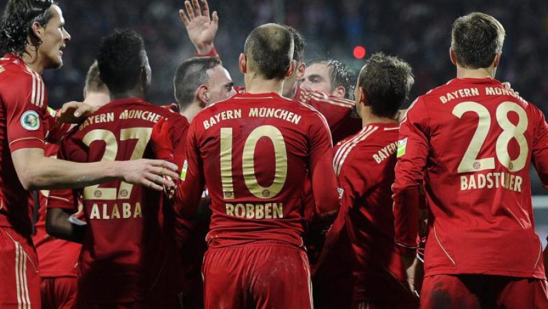 Bayern si Borussia Dortmund s-au calificat cu greu in sferturile Cupei Germaniei