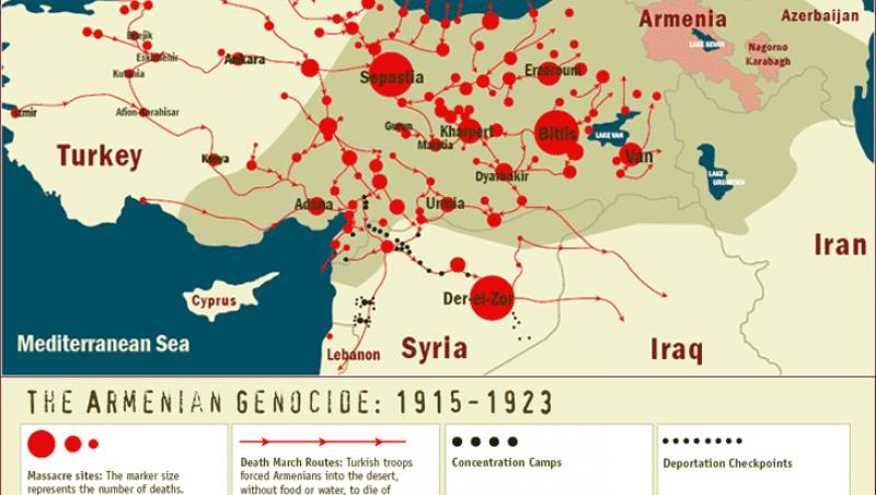 Turcia rupe relatiile cu Franta din cauza legii care transforma in infractiune genocidul armean