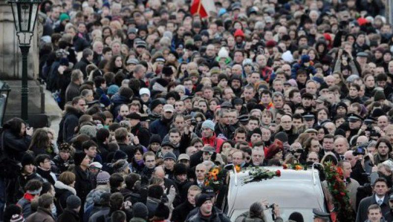 VIDEO! Praga se pregateste pentru funeraliile lui Vaclav Havel
