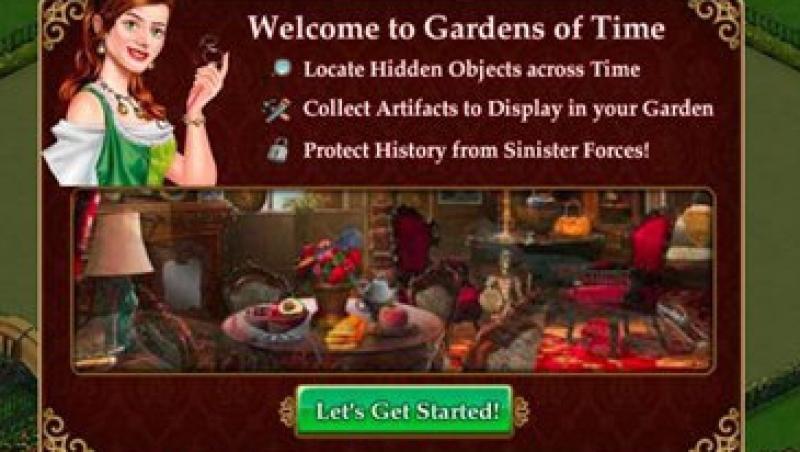 Cel mai popular joc de pe Facebook in 2011 este Gardens of Time