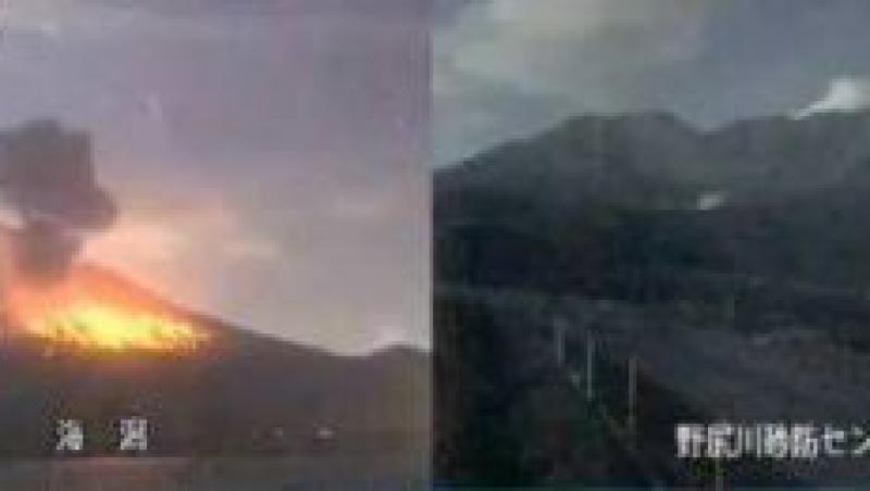 VIDEO! Eruptia spectaculoasa a vulcanului japonez Sakurajima