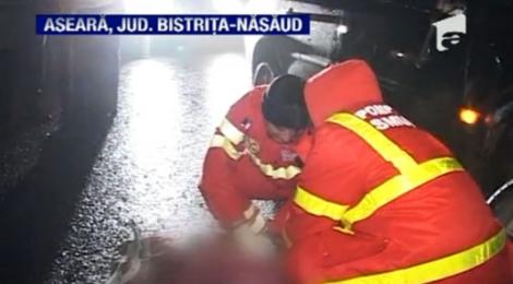 VIDEO! Grav accident de circulatie, in Bistrita Nasaud