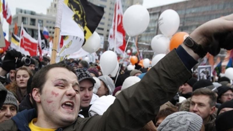 VIDEO! Opozitia rusa continua actiunile de protest