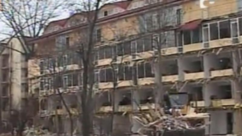VIDEO! Demolarea hotelului lui Bosanceanu din statiunea Mamaia continua