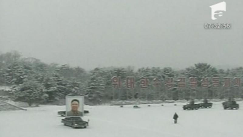 VIDEO! Coreea de Nord: Kim Jong-il, condus pe ultimul drum