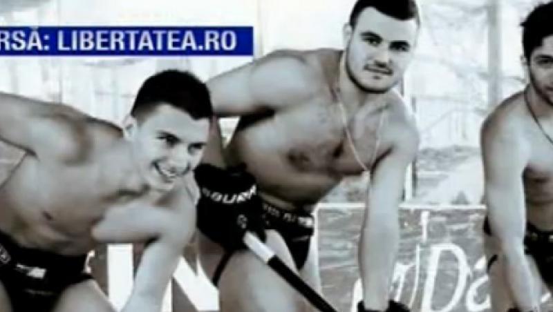 VIDEO! Hocheisitii de la Steaua Rangers si-au facut calendar sexy