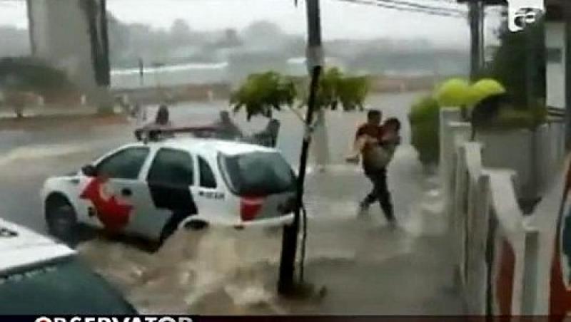 VIDEO! Ploaie “ucigasa” in Brazilia
