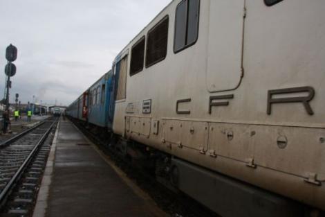 Trafic feroviar blocat intre Sighetu Marmatiei si Timisoara dupa ce un tren de marfa a deraiat