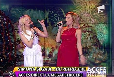 VIDEO! Simona Gherghe si Gabi Firea au cantat la Acces Direct!