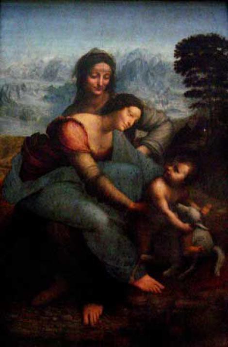Scandal la Luvru: doi experti s-au retras de la restaurarea “Sfintei Ana” a lui Leonardo da Vinci