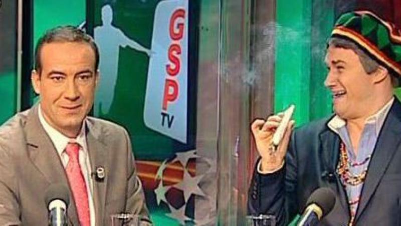 VIDEO SOC! Gigi Becali s-a drogat la GSP TV!