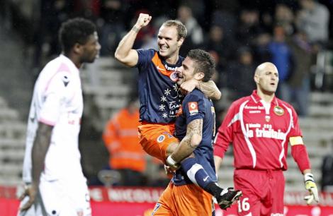 Montpellier zdrobeste pe Lorient si ramane lider. Vezi rezultatele din Franta!
