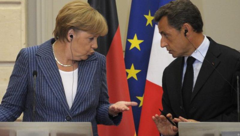 Financial Times: Acordul Merkel - Sarkozy pentru viitorul zonei euro sau Franta - Germania 1-0