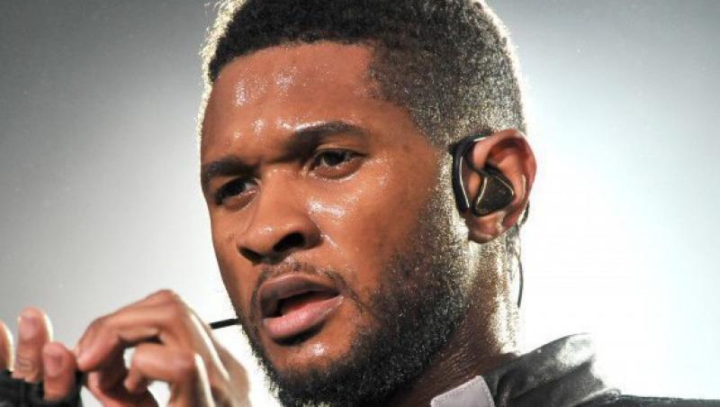 Usher se droga in fata copiilor sai!