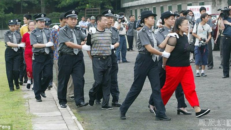 FOTO! China: Ultimele momente de viata ale unor condamnate la moarte