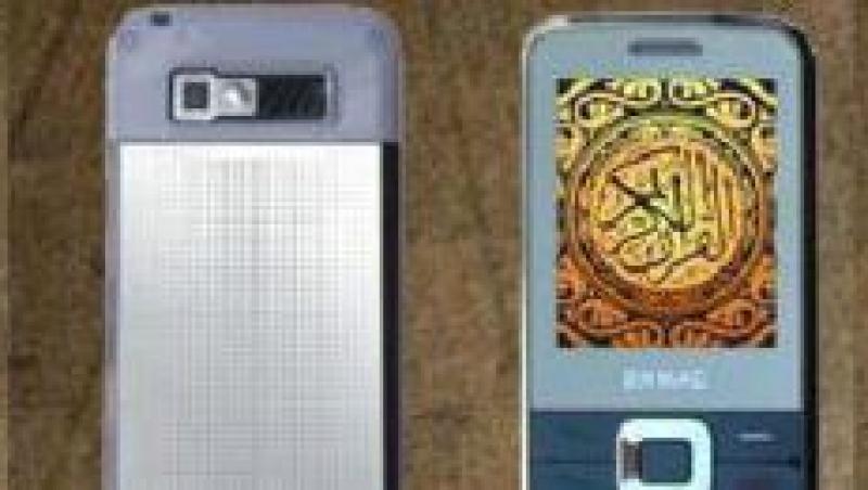 Smartphone-ul islamic, dotat cu o busola care indica Mecca