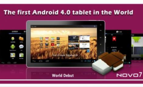 Ainovo Novo 7 - Tableta de 100$, si prima din lume cu Android 4.0