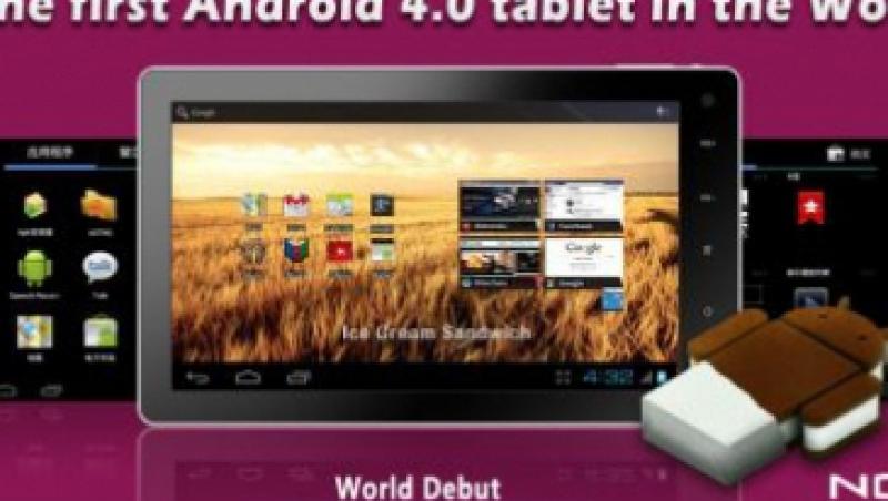 Ainovo Novo 7 - Tableta de 100$, si prima din lume cu Android 4.0