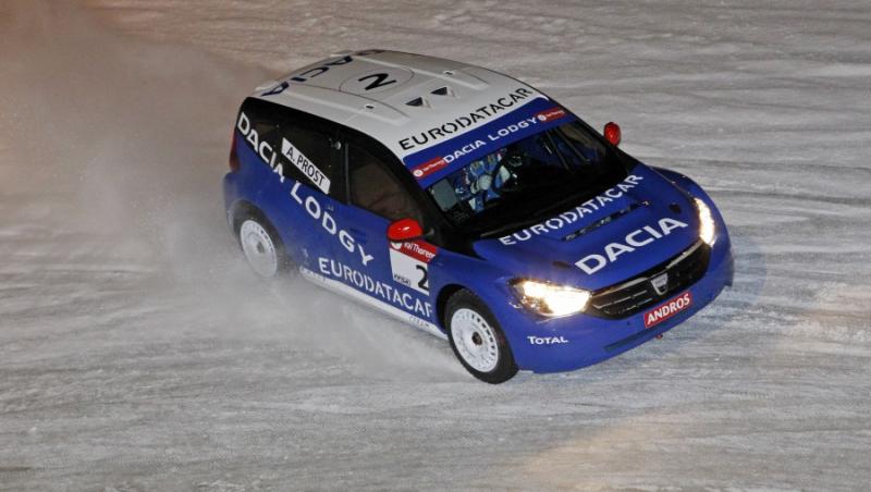 VIDEO! Dacia Lodgy, debut pe podium in Trofeul Andros!