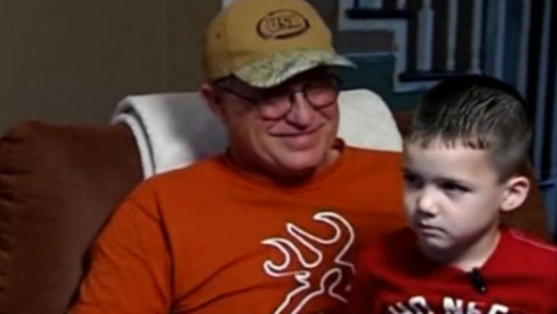 VIDEO! Si-a salvat bunicul la patru ani