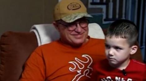 VIDEO! Si-a salvat bunicul la patru ani