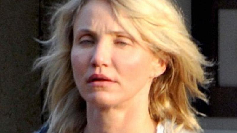 FOTO! Cameron Diaz NU arata bine fara machiaj