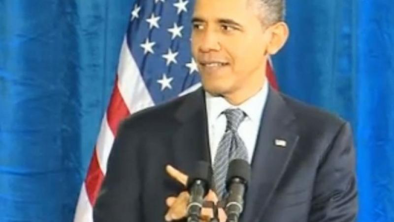 VIDEO! Barack Obama gafeaza in Kansas: 