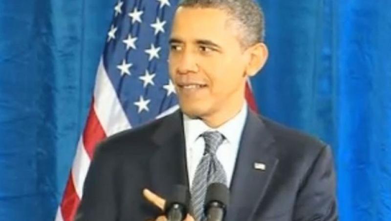 VIDEO! Barack Obama gafeaza in Kansas: 